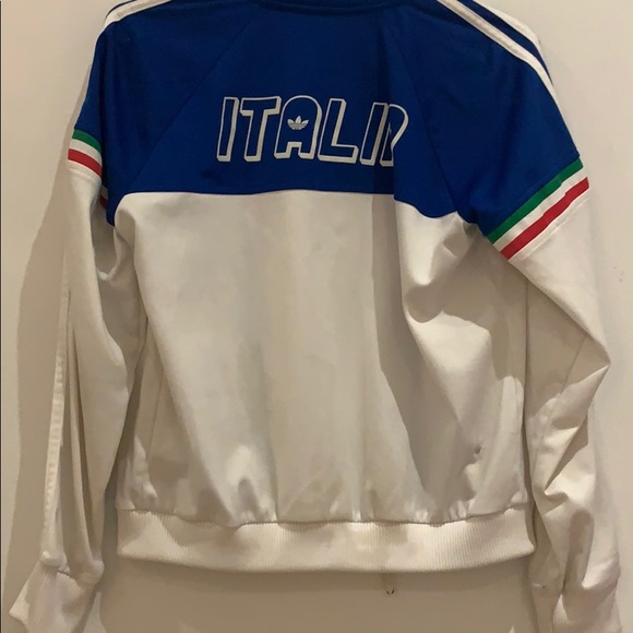 Adidas zip up Italian sweater - Picture 4 of 7